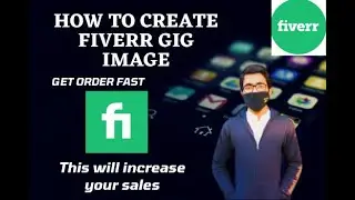 How to create an effective GIG image for Fiverr I Fiverr GIG image I Canva tutorial class #04