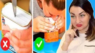 Новые лайфхаки для девушек / реакция на такое упрощение жизни НЕОБЫЧНЫЕ ЛАЙФХАКИ