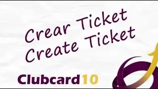 Crear ticket en clubcard10