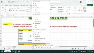 "How to use Goal Seek for Precise Data Analysis!"