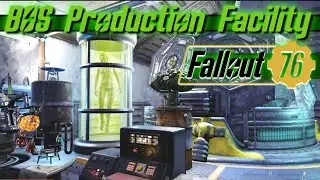 Fallout 76 - Production Facility CAMP Build | Brotherhood of Steel Rebuilding the Wasteland