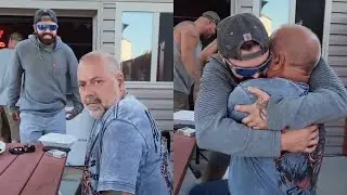 Parents Meeting Children For the First Time After a Long Time.