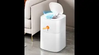 Joybos® 2.5 Gallon Square Smart motion sensor trash can with lid