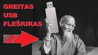 Labai greitas USB flešiukas EVTRAN26S iš AliExpress!