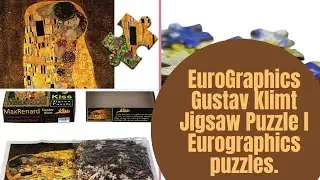 MaxRenard Jigsaw Puzzles 1000 Pieces l EuroGraphics Gustav Klimt Puzzle l Eurographics puzzles.