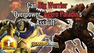 Hearthstone | Big Warrior Crushes Aggro Paladin: Epic Victory!