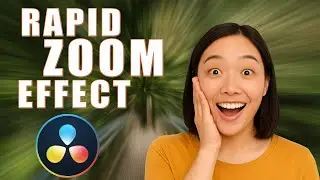 Mind-Blowing Zoom Effects in DaVinci Resolve – No Plugins Needed! 🎥🔥