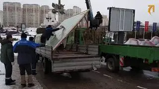 Замена стекла на билбордах и пилонах рекламных | РПК 1АРТ-ГРУППА