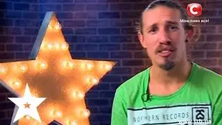 Man with balls of steel on Ukraine’s got talent