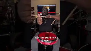 Easy snare drum stick trick with Atlanta Drum Academy .