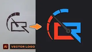 How to Make a Logo in Illustrator | Vector Logo from Sketch