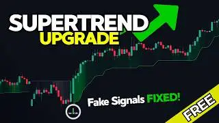 This FREE SuperTrend Fixes False Signals (Volume + AI Filter)