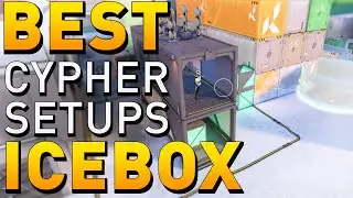 VALORANT - NEW BEST Cypher Camera Spots & Setups for ICEBOX! (NEW MAP!)
