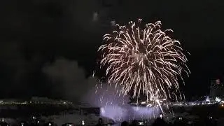 New year Firework Niagara falls Ontario Canada.mp4