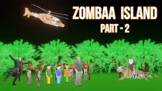 Zombaa Island Part 2 | Gulli Bulli | MAKE JOKE HORROR CARTOON | MAKE JOKE HORROR