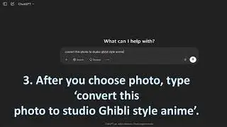 How to convert photo to studio Ghibli anime style