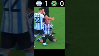 Argentina vs Brazil 2024 Friendly Match Highlights #youtube #shorts #football