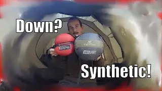 Down Sleeping Bag vs Synthetic Sleeping Bag | Mammut Nordic Down 3 Season vs Helsport Alta Pro