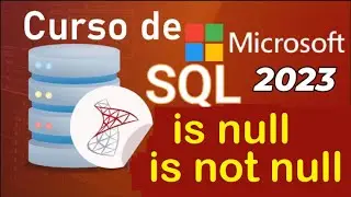 SQL Server 2021 Course from scratch | NULL, IS NOT NULL (video 18)