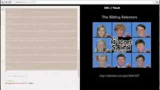 Using Sibling Selectors in your CSS