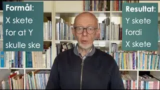 Et græsk ord kan betyde formål eller resultat. I historien om en blind mand gør det en forskel.