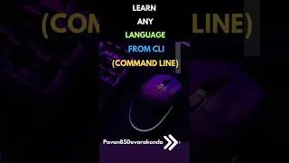 Learn Any Language from Command Line 