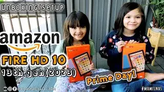 UNBOXING/SETUP: Amazon Fire HD 10 (13th gen)| Walkthrough #primeday @CoastalCraftFilAm