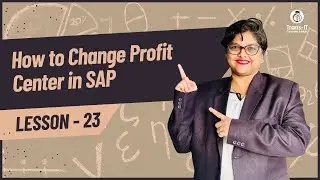 #lecture 23: How to Change Profit Center in SAP | SAP S4 HANA | #sapficotutorial | SAP S4 HANA| FICO