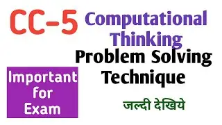 Lec -37 || computational thinking || very imprtant question 