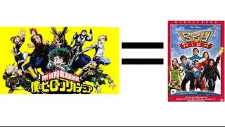 My Hero Academia is a blatant copy of Sky High.