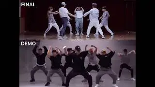 [STRAY KIDS] - easy final and demo choreo comparison