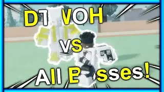 Dio's Twoh VS ALL Bosses! [Stand Upright:Rebooted]