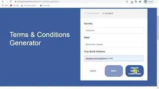 Membuat Terms and Conditions #7