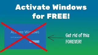 Windows 10 - Activate Windows For Free in 2020/2021! (Microsoft won't like this...)