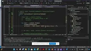 SQL queries in Controllers ASP.NET 6