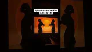 NEW AirPods 4 ‼️ #appleevent