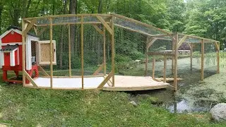 Let's Build An Underwater Duck Enclosure | The ULTIMATE Duck Run