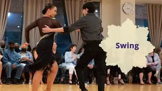 East Coast Swing Show Dance at Ultimate Ballroom Dance Studio