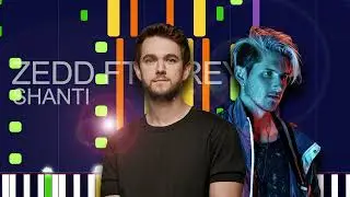 Zedd ft. Grey - SHANTI (PRO MIDI FILE REMAKE) - "in the style of"