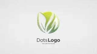 Dots 3D Logo Reveal - AE Template