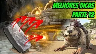 Melhores Dicas de ARK MOBILE Parte 12 | BASE VULCÃO + FARM METAL e MADEIRA