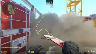 CS2 - Vertigo - A Site - Default Smoke From T Base