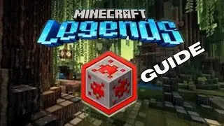 How to get REDSTONE in MINECRAFT LEGENDS!!!!