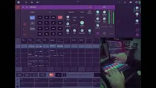 Punch-in FX Drambo Jam with APC40 #drambo #koalasampler #iosbeats