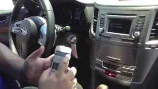 HOW TO: Pair iPhone Bluetooth to Subaru (All 2013 models)