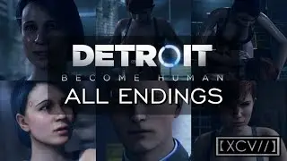 Detroit: Become Human ¦ 'The Eden Club' ALL ENDINGS (PC,PS4) 60fps |【XCV//】