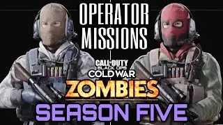 HOW TO COMPLETE ALL ZOMBIES OPERATOR MISSIONS FOR STONE (Black Ops Cold War Season Five)