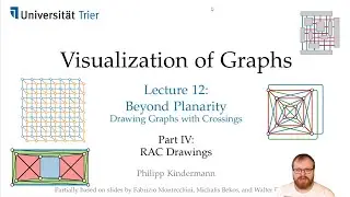 Beyond Planarity (4/5): RAC Drawings | Visualization of Graphs - Lecture 12