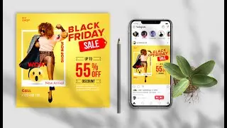 Photoshop Tutorial (Instagram Post Design)