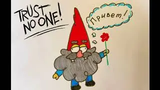 Рисуем гнома из Гравити Фолз. Как нарисовать Шмебьюлока.